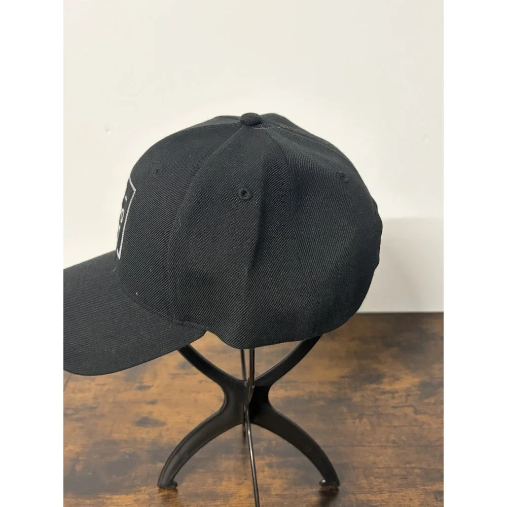 Unevolve Hat Black‎ Baseball Cap Dad Strapback Sportsman OSFM